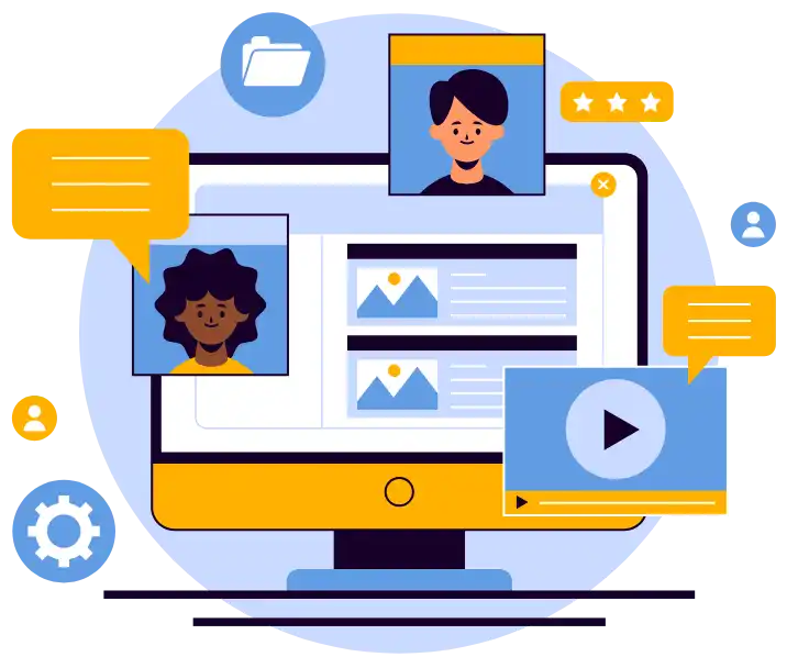 Quality Content Creation illustration
